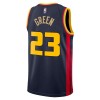 Maillot Basket Homme Golden State Warriors Draymond Green 2024-25 Nike City Edition Navy Swingman